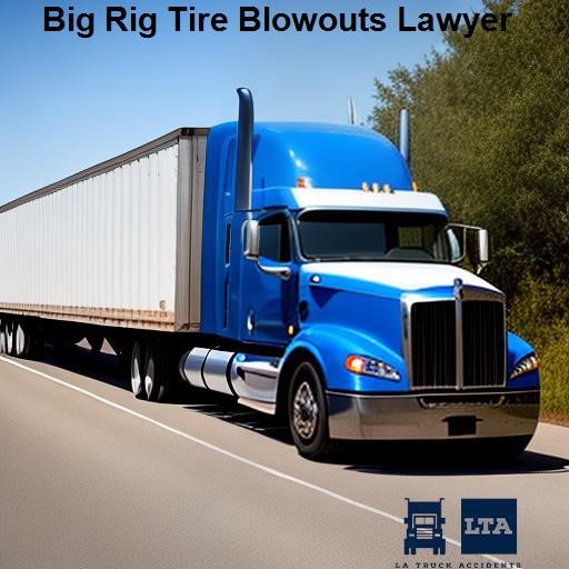 LA Truck Accidents Big Rig Tire Blowouts Lawyer