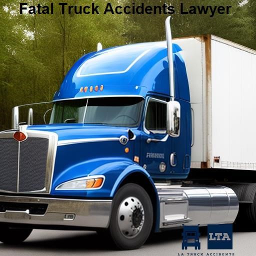 LA Truck Accidents Fatal Truck Accidents Lawyer